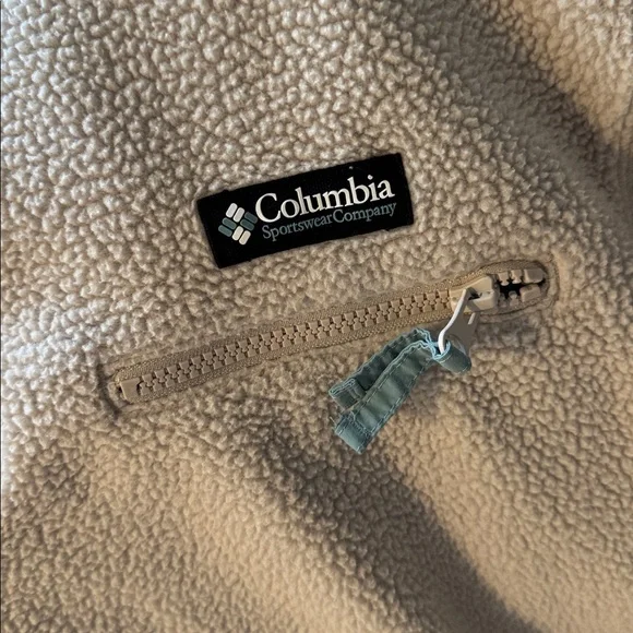 Women's Columbia Helvetia II Cropped 1/4 Snap Fleece Pullover - Picture 3 of 6